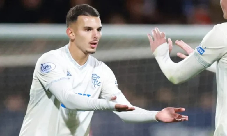 Badr Eddine Bounanani sauve les Rangers d'une défaite contre Hearts