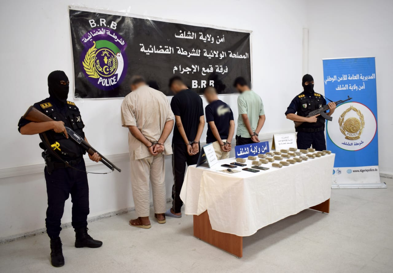 Algerian Authorities Disrupt Drug Trafficking Network in Chlef
